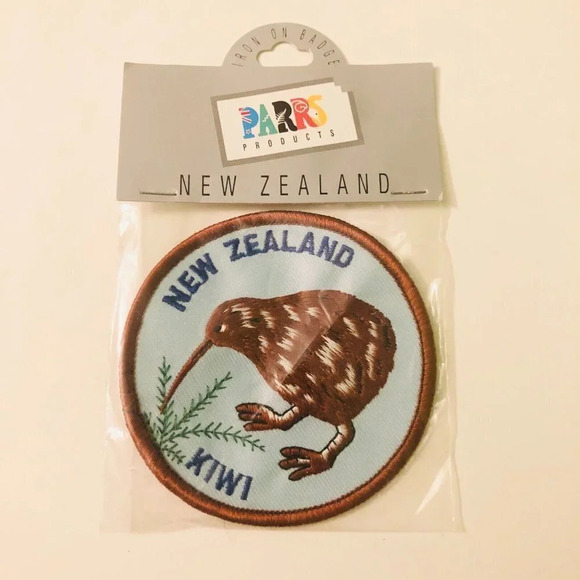Vtg New  Zealand Kiwi Patch Embroidered Badge Iron On - Picture 1 of 10